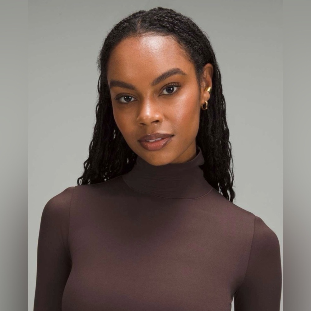 Lululemon Wundermost Ultra-Soft Nulu Long-Sleeve Turtleneck size small - Picture 4 of 9